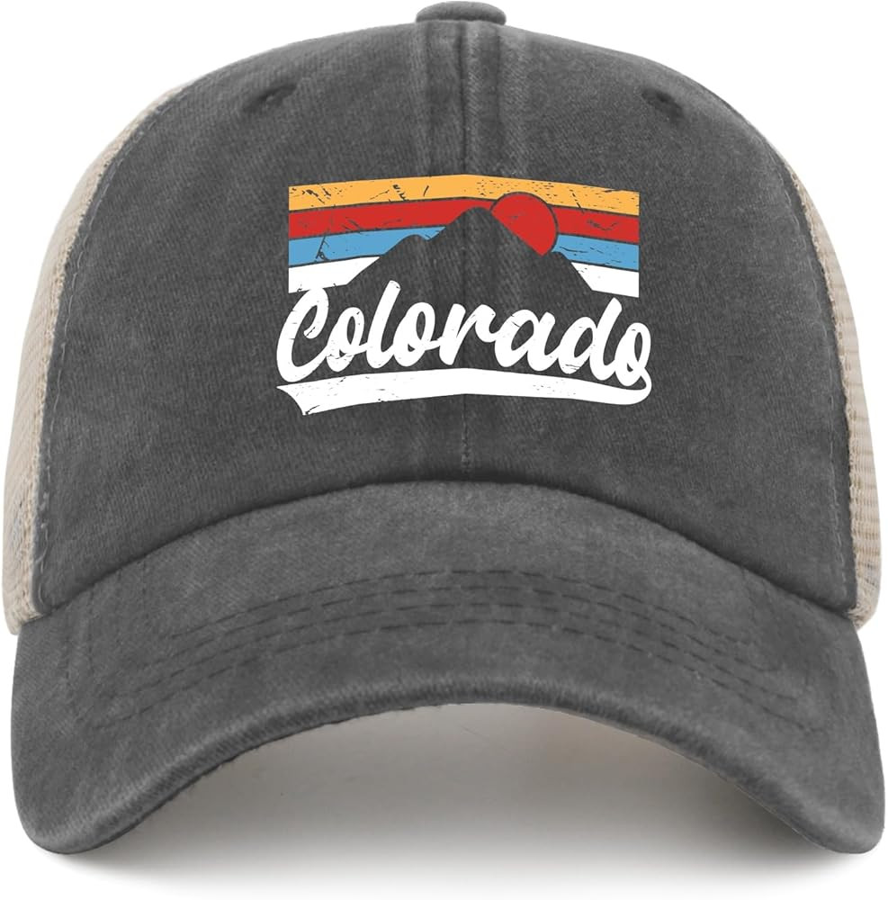 Sefgaen Cap Colorado Mountains Cap Women Dad Hats with Design Hat | Amazon (US)
