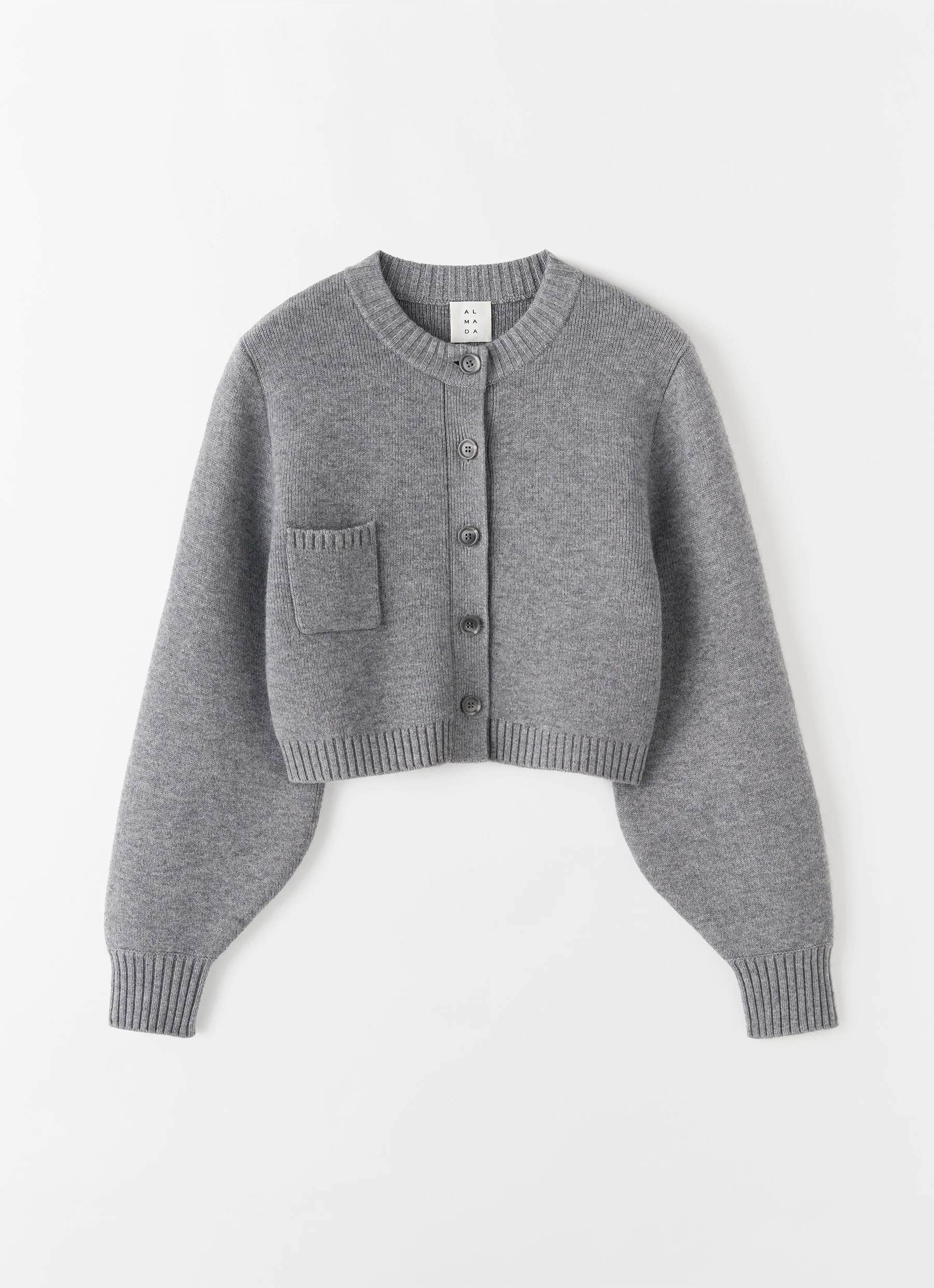 Zozo cardigan, grey | Almada Label