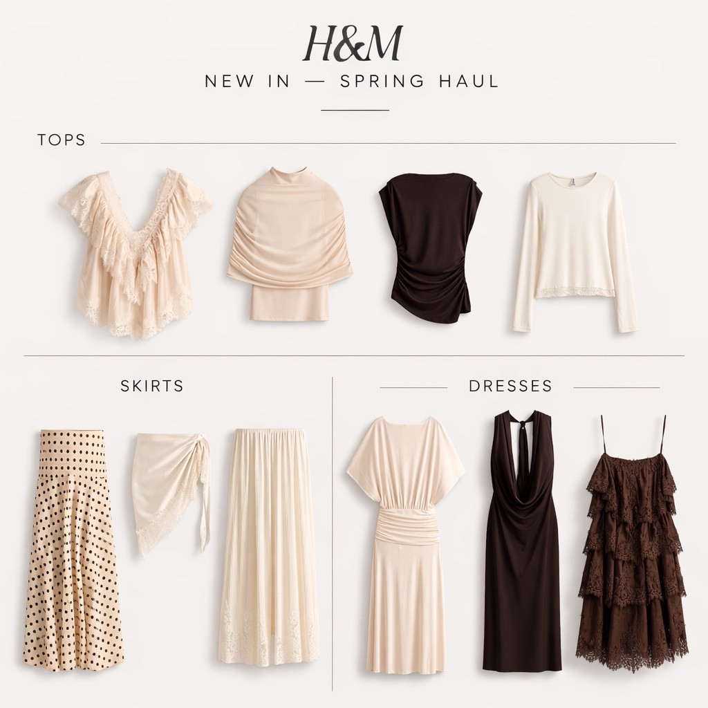 H&M New In, 
Spring haul💫

#LTKspring #LTKuk #LTKunboxing