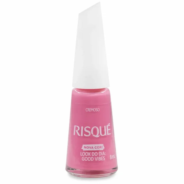 Esmalte Cremoso Risqué Nova Cor 8ml - Look do Dia: Good Vibes | Drogasil BR