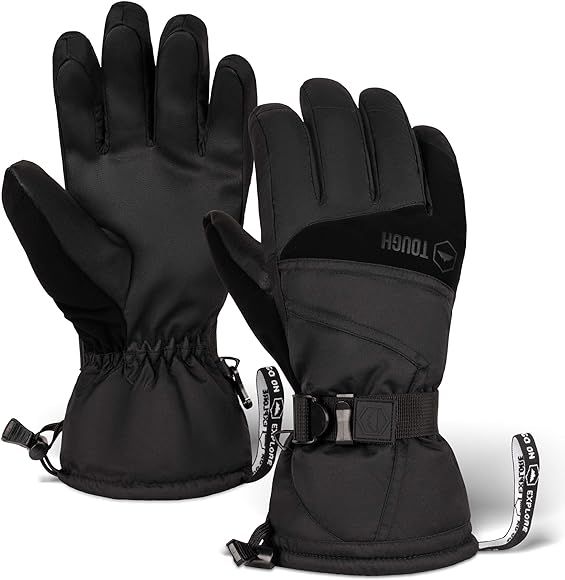 Ski & Snow Gloves - Waterproof & Windproof Winter Snowboard Gloves for Men & Women for Cold Weath... | Amazon (US)