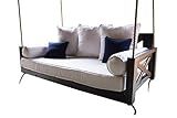 JAMES + JAMES Finley Porch Swing Bed (Swing Size - Twin, Tobacco Finish) | Amazon (US)
