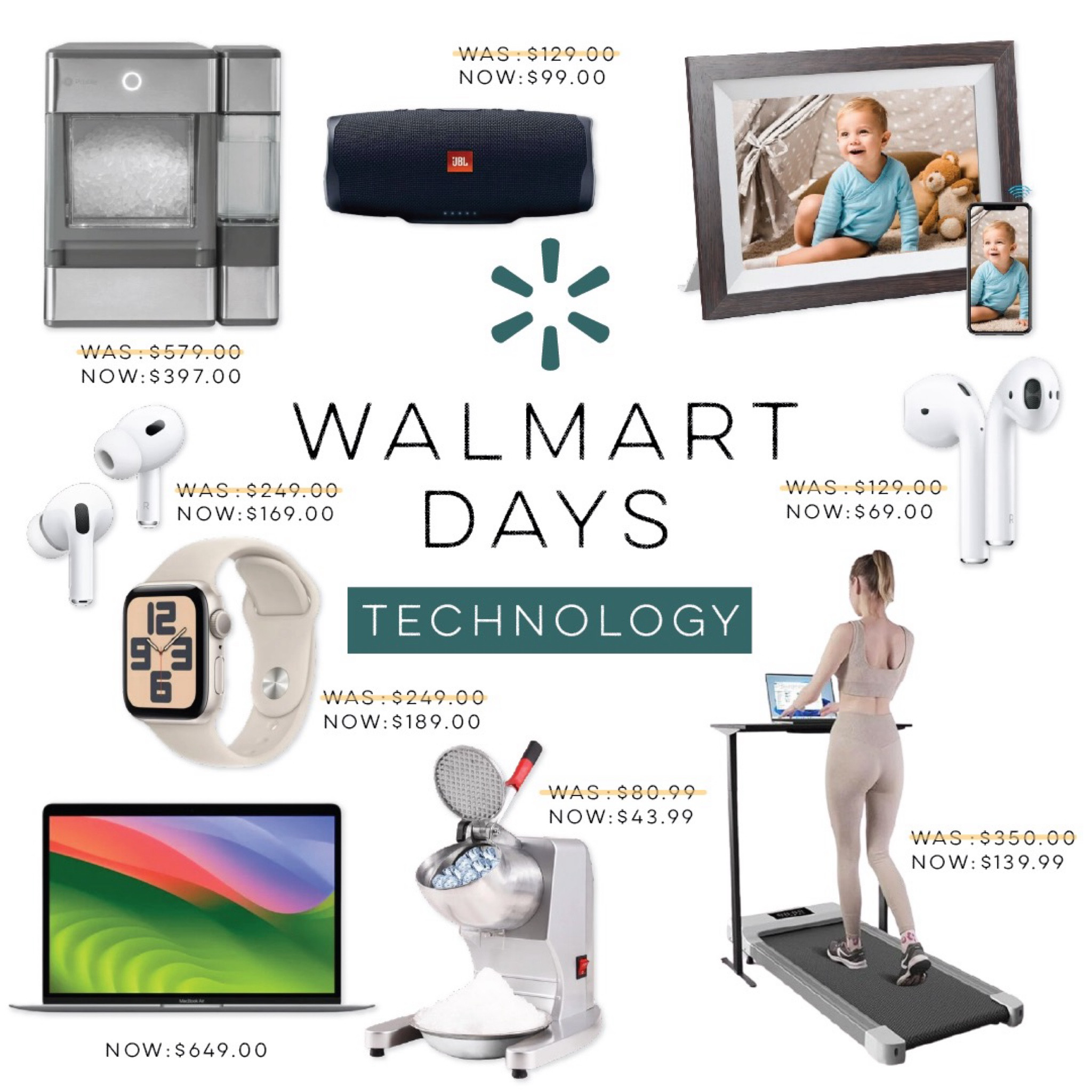 Get the best tech for less with Walmart Days top deals! From laptops to headphones, find it all here.

#WalmartDeals #TechTrends #DiscountTech

#LTKHome #LTKSummerSales #LTKSaleAlert