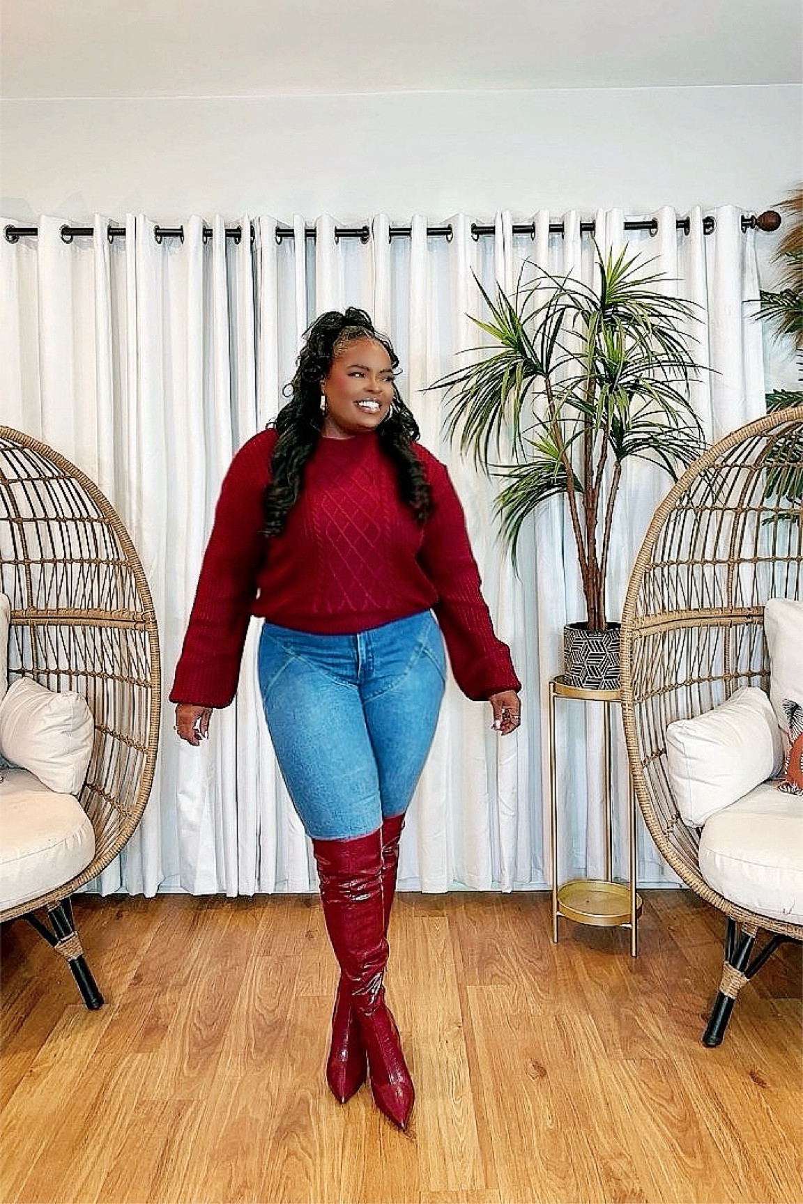 Simple fall/winter outfit. 

#winteroutfit #winterboots #boots #falloutfit #winterfashion #sweater 

#LTKOver40 #LTKMidsize #LTKSeasonal