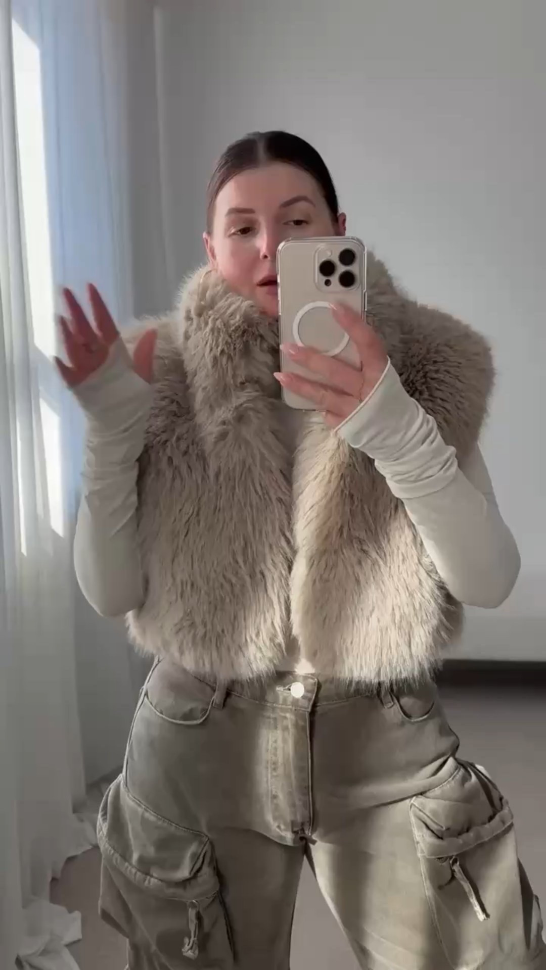 Faux fur vest
Fall/winterr

#LTKGiftGuide #LTKSeasonal