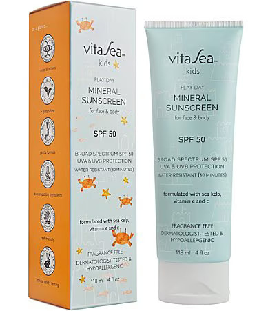 VitaSea Suncare Play-Day Mineral Sunscreen Lotion SPF 50 - 4 oz. | Dillard's