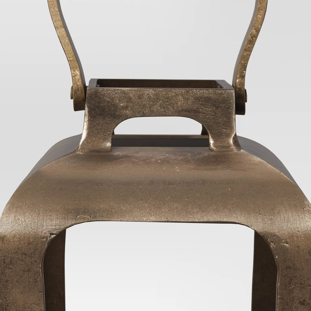 Pillar Cast Aluminum Lantern Candle Holders Gold - Threshold™ | Target