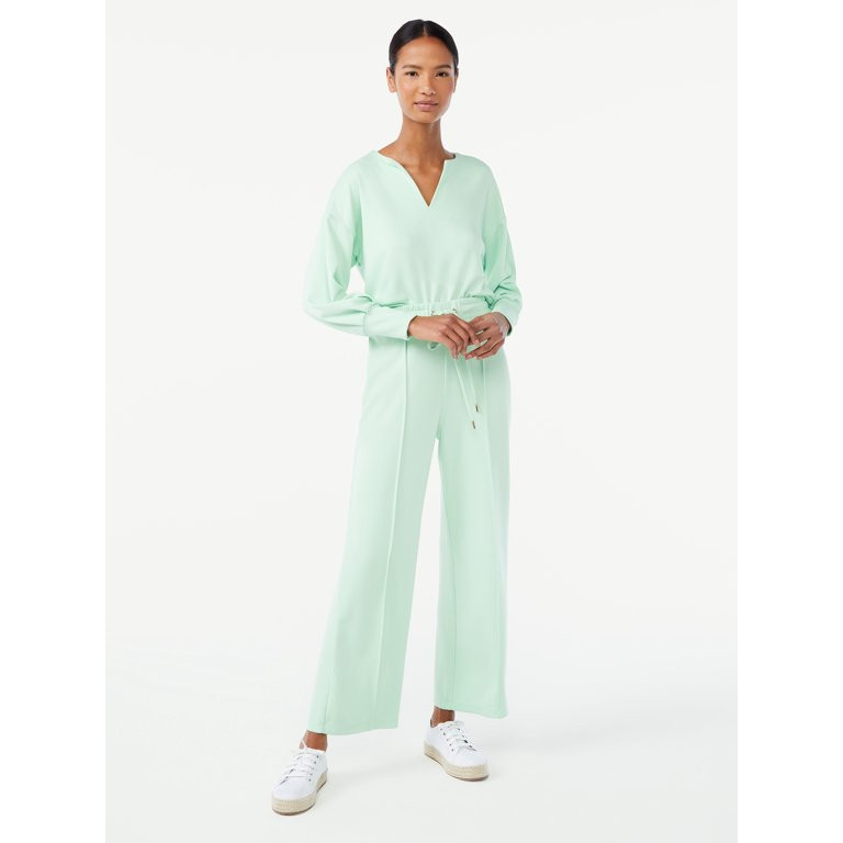 Scoop Women's Scuba Pullover Top | Walmart (US)