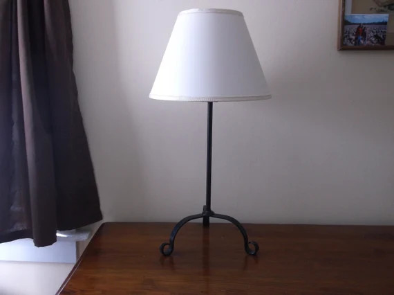 Hand Forged Table Lamp | Etsy | Etsy (US)