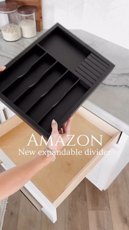 This expandable divider has been a game changer for my kitchen organization!

Home  Home finds  Home favorites  Kitchen finds  Kitchen accessories  Organization  Spring cleaning  Ourpnwhome

#LTKVideo #LTKSeasonal #LTKhome