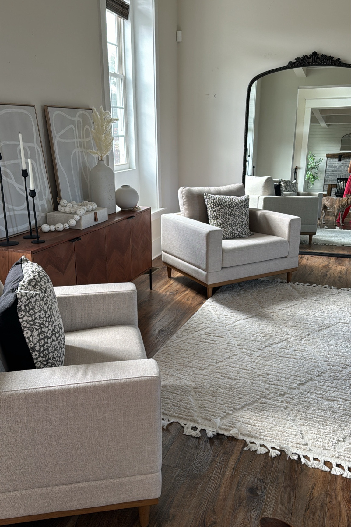 Walmart accent chairs for our new living room are SO damn good y’all im super impressed 

#LTKSaleAlert #LTKHome