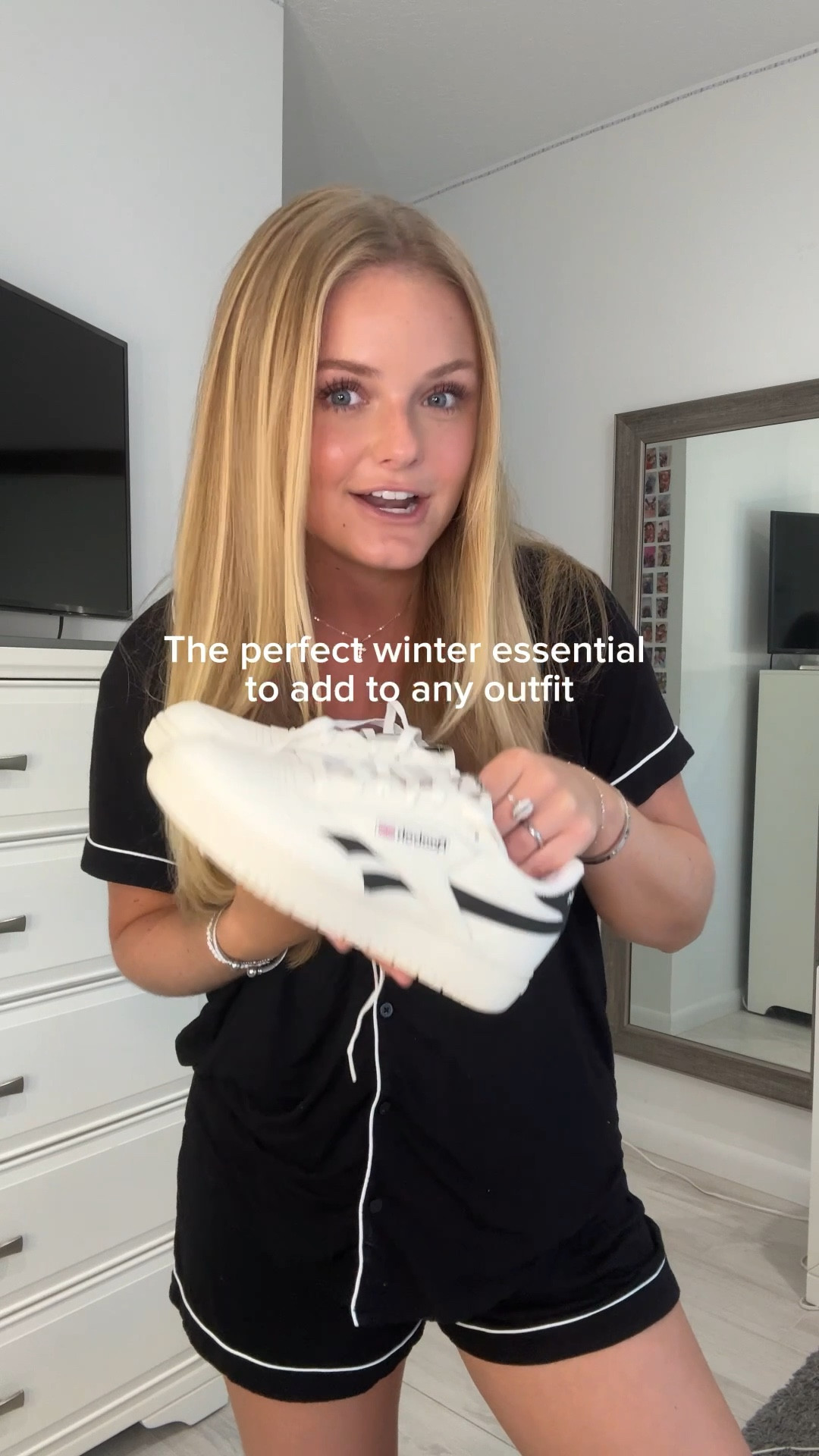 These shoes are a must have this winter season🤍✨ Available at @dickssportinggoods @reebok #reebok #reebokpartner #dkspartner #ad