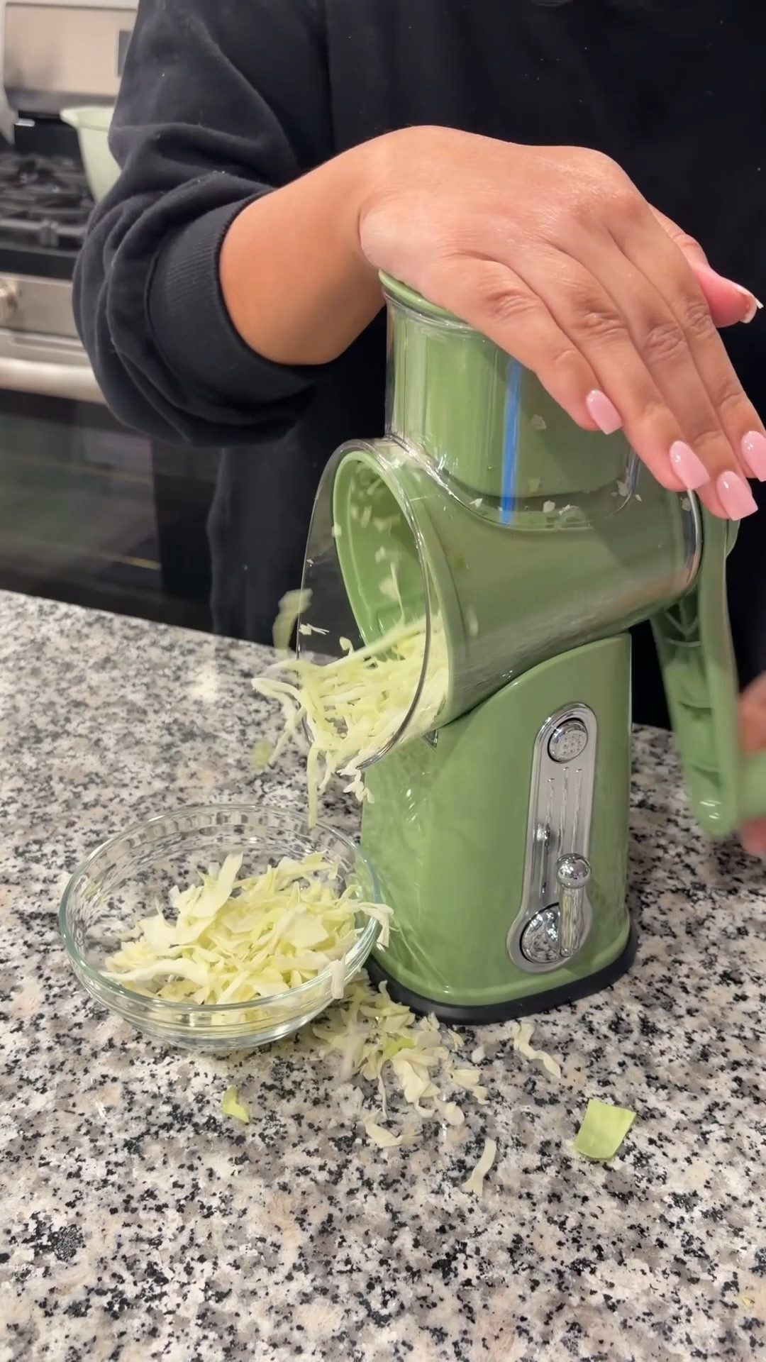 Might be my new favorite kitchen gadget. Shredded some leftover cabbage this time, but I’m already thinking of other ways this will come in handy! #kitchengadget

#LTKHome #LTKOver40 #LTKfoodie