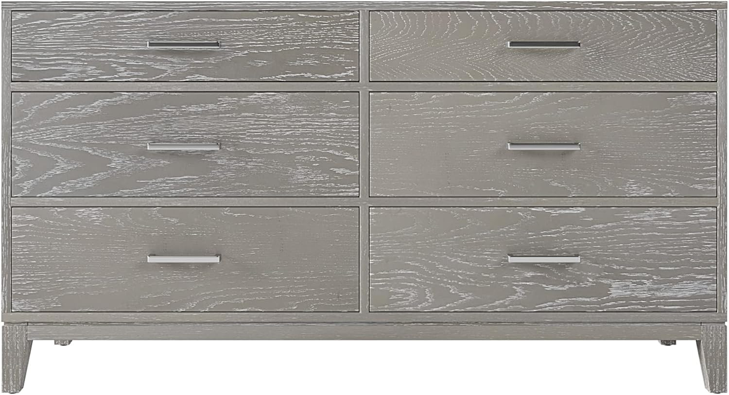 Knocbel Rustic 6-Drawer Dresser Chest of Drawers with Metal Handles, Small Space Apartment Entryw... | Amazon (US)