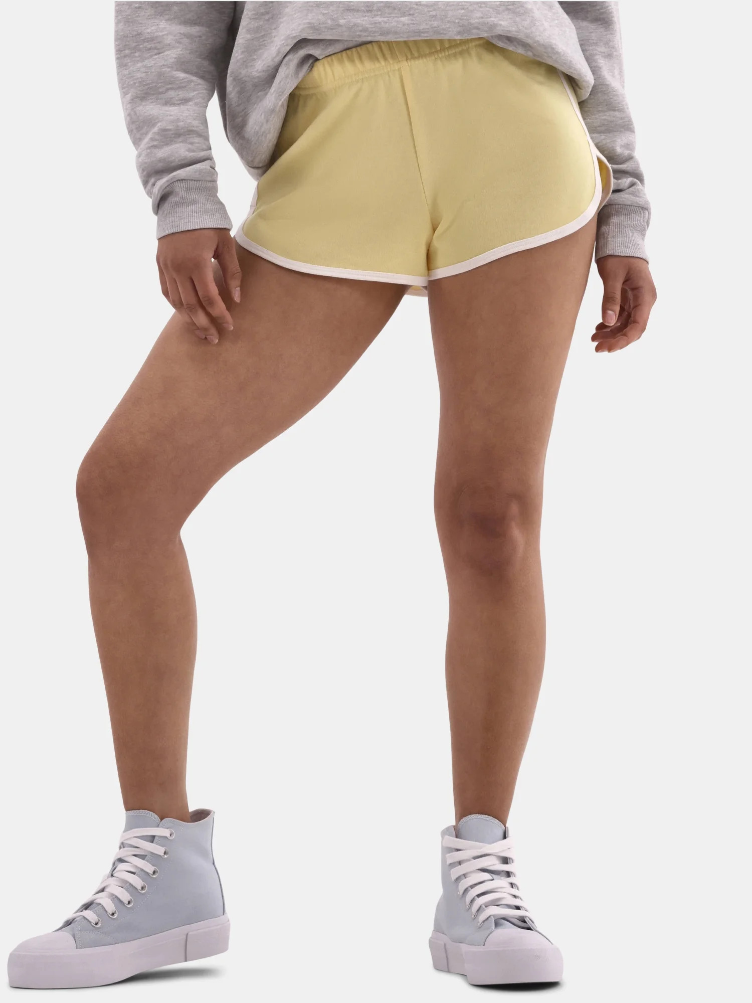 No Boundaries Jersey Knit Dolphin Shorts, 2'' Inseam, Women's | Walmart (US)