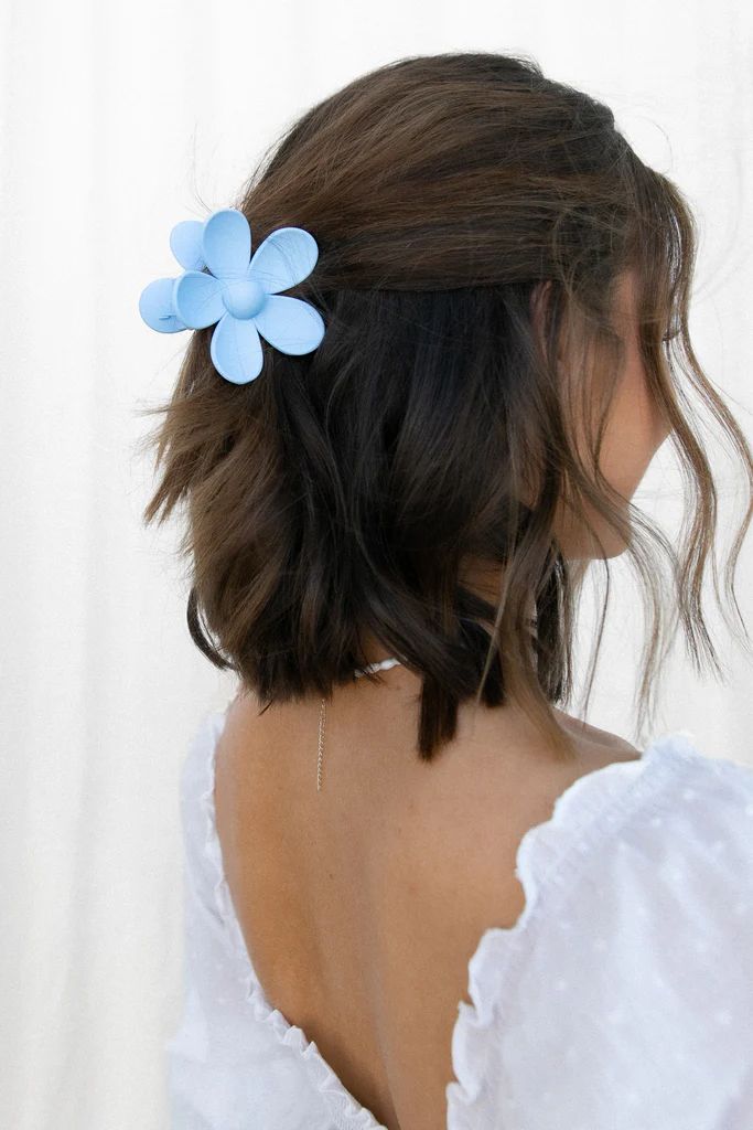 Rosey Hairclip - Blue | Petal & Pup (US)