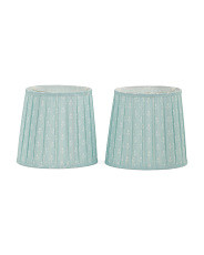 2pk 9x11 Soft Ditsy Floral Pleated Lamp Shades Set | Home | Marshalls | Marshalls