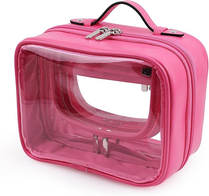 Lychii TSA Approved Toiletry Bag, Clear Travel Bag for Liquids Toiletries, Makeup Cosmetic Bag Or... | Amazon (US)