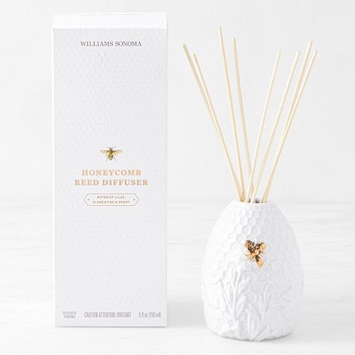 Williams Sonoma Honeycomb Porcelain Bee Diffuser | Williams-Sonoma