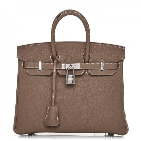 Women's Hermes Birkin Togo 25 in Etoupe | StockX