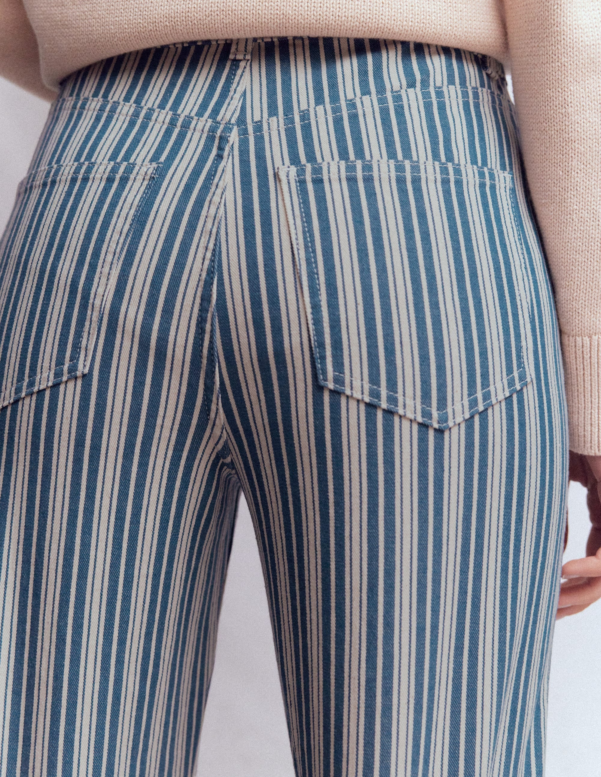 High Rise Column Leg Jeans
                    
                      
                        Bl... | Boden UK