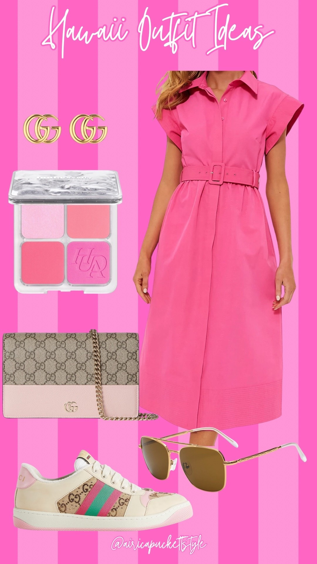 Hawaii shopping outfit idea 