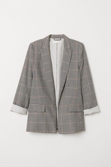 H & M - Straight-cut Jacket - Beige | H&M (US + CA)