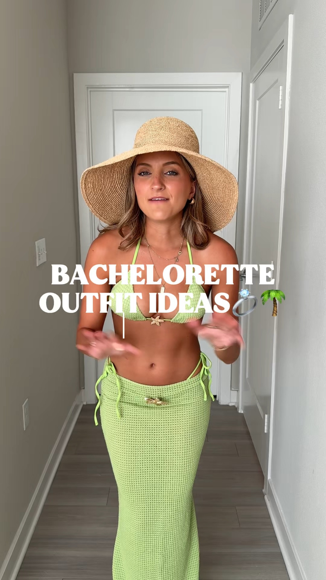Bachelorette party outfit ideas for the “wasted away in maragrita-veil” theme 🌴🐚🥂 - bride to bes save this for while you’re planning / to send to your group for vacation outfit ideas 

#LTKTravel #LTKWedding