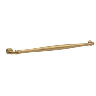 Sumner Street Home Hardware Paris 14 in. (356 mm) Center-to-Center Traditional Satin Brass Applia... | The Home Depot