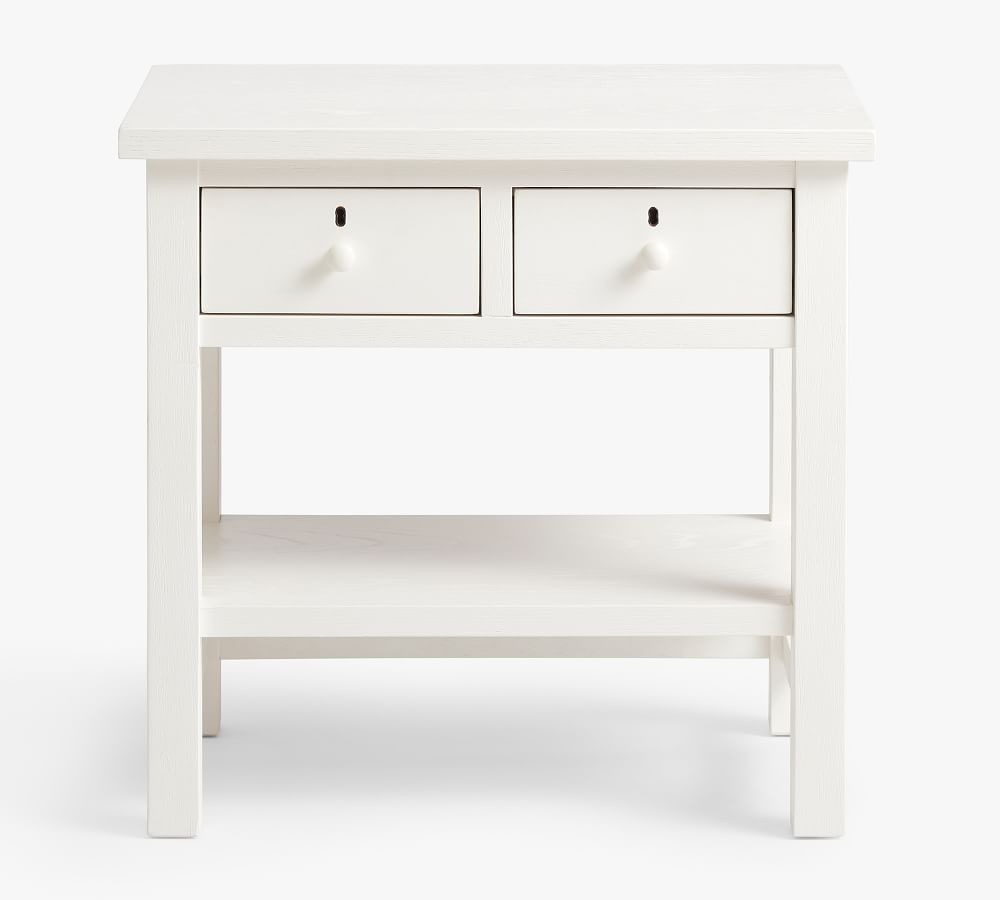 Farmhouse 28.5" 2-Drawer Nightstand | Pottery Barn (US)