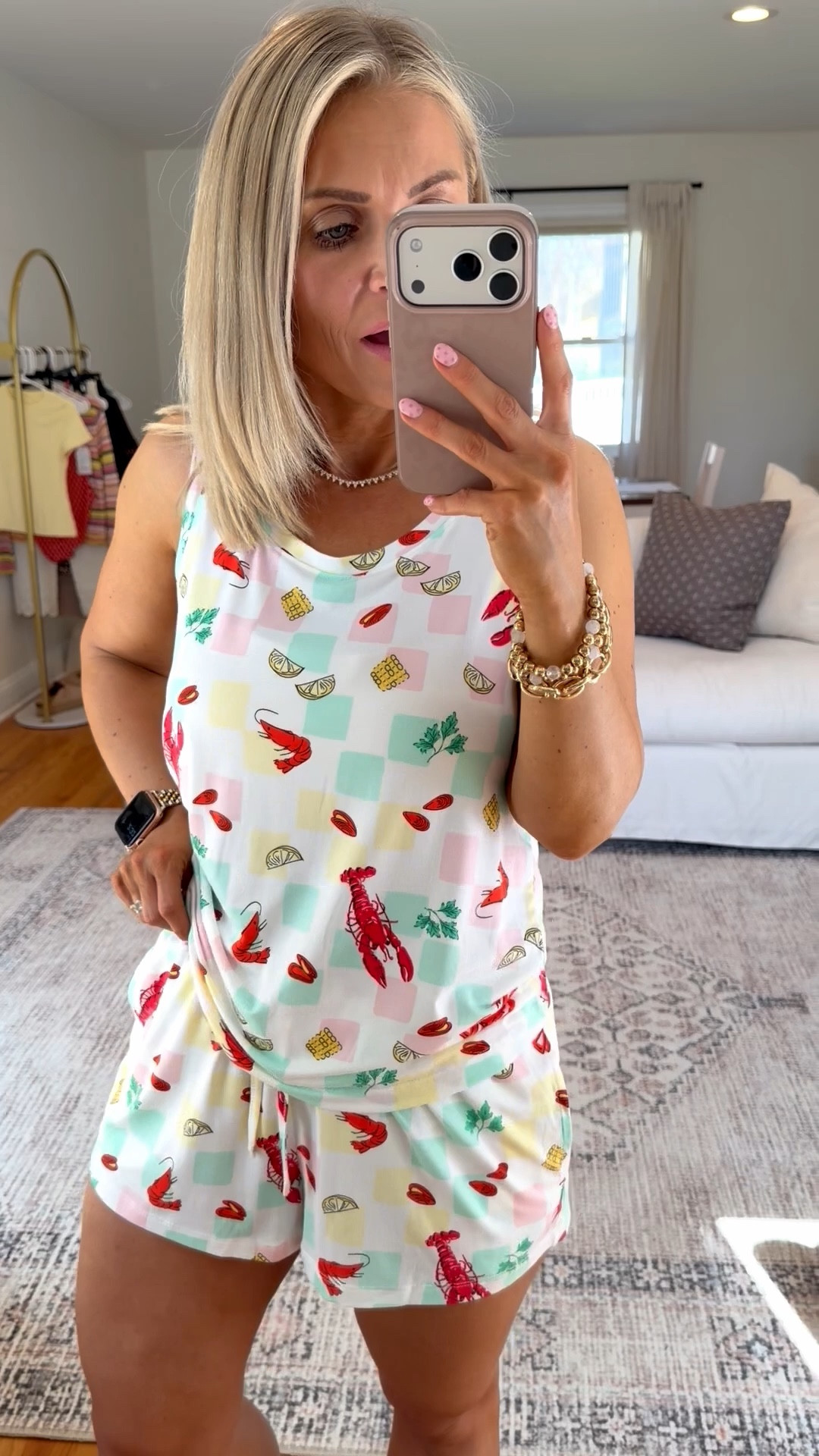 The perfect summer pj set and it’s under $12!!

Walmart finds, Walmart fashion, vacation outfits, vacation style, resortwear, spring outfits, spring style, casual outfits, Walmart bathing suits, beach bag, graphic sweatshirt, petite style, midsize fashion

#LTKSeasonal #LTKMidsize #LTKPetite