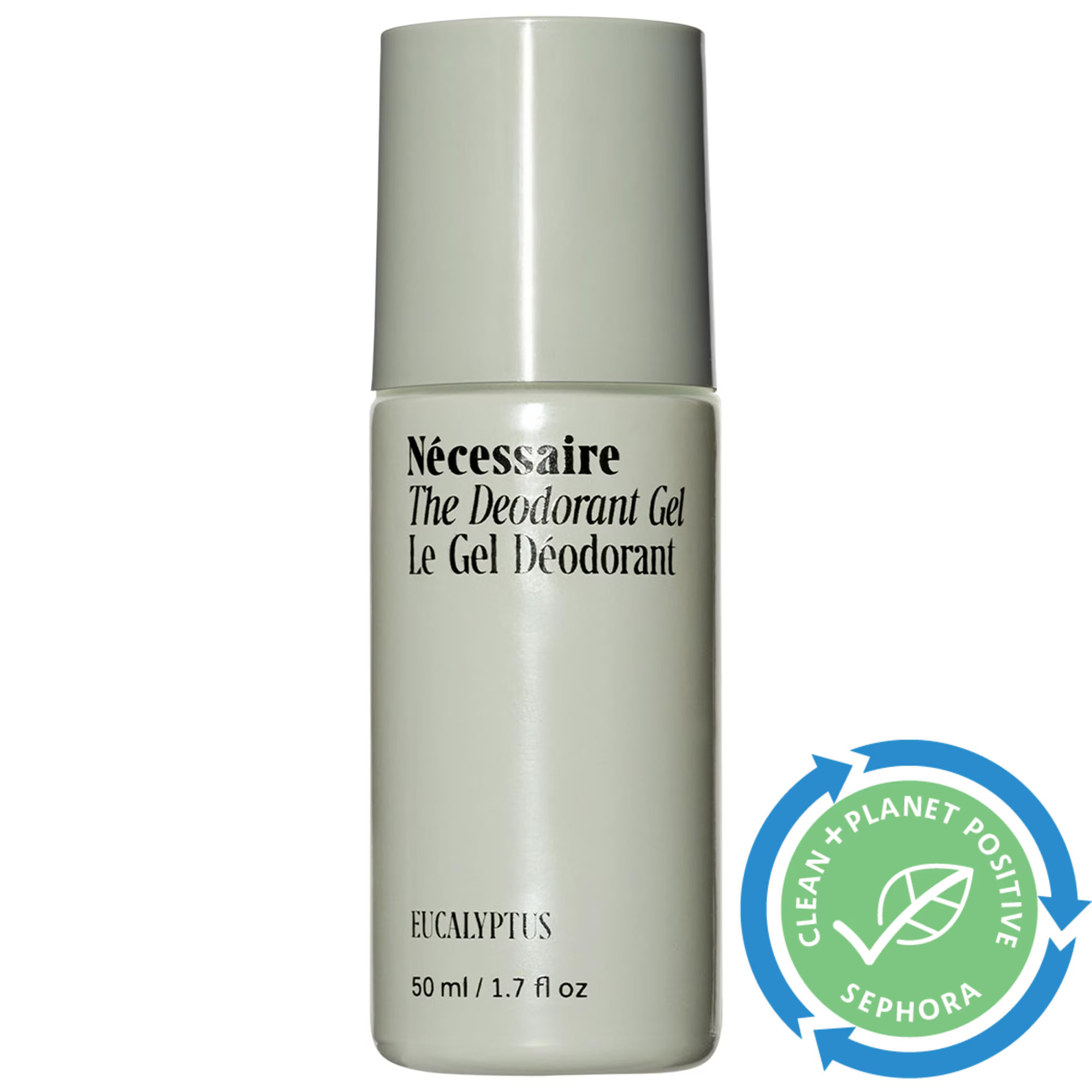 Nécessaire The Deodorant Gel - With 5% Alpha Hydroxy Acid (AHA) and Niacinamide Eucalyptus 1.7 oz/ 50 ml | Sephora (US)
