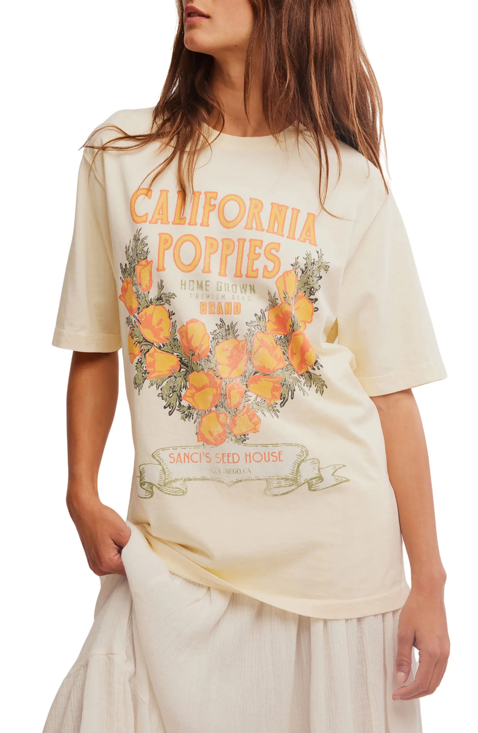 Harvest Oversize Cotton Graphic T-Shirt | Nordstrom