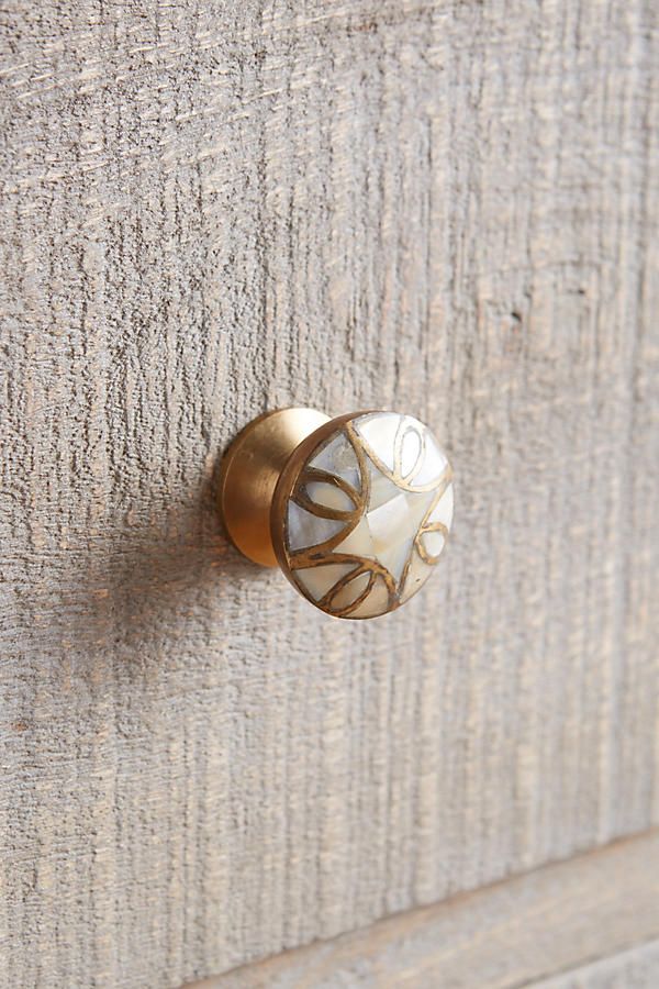 Mother-Of-Pearl Knob | Anthropologie (US)