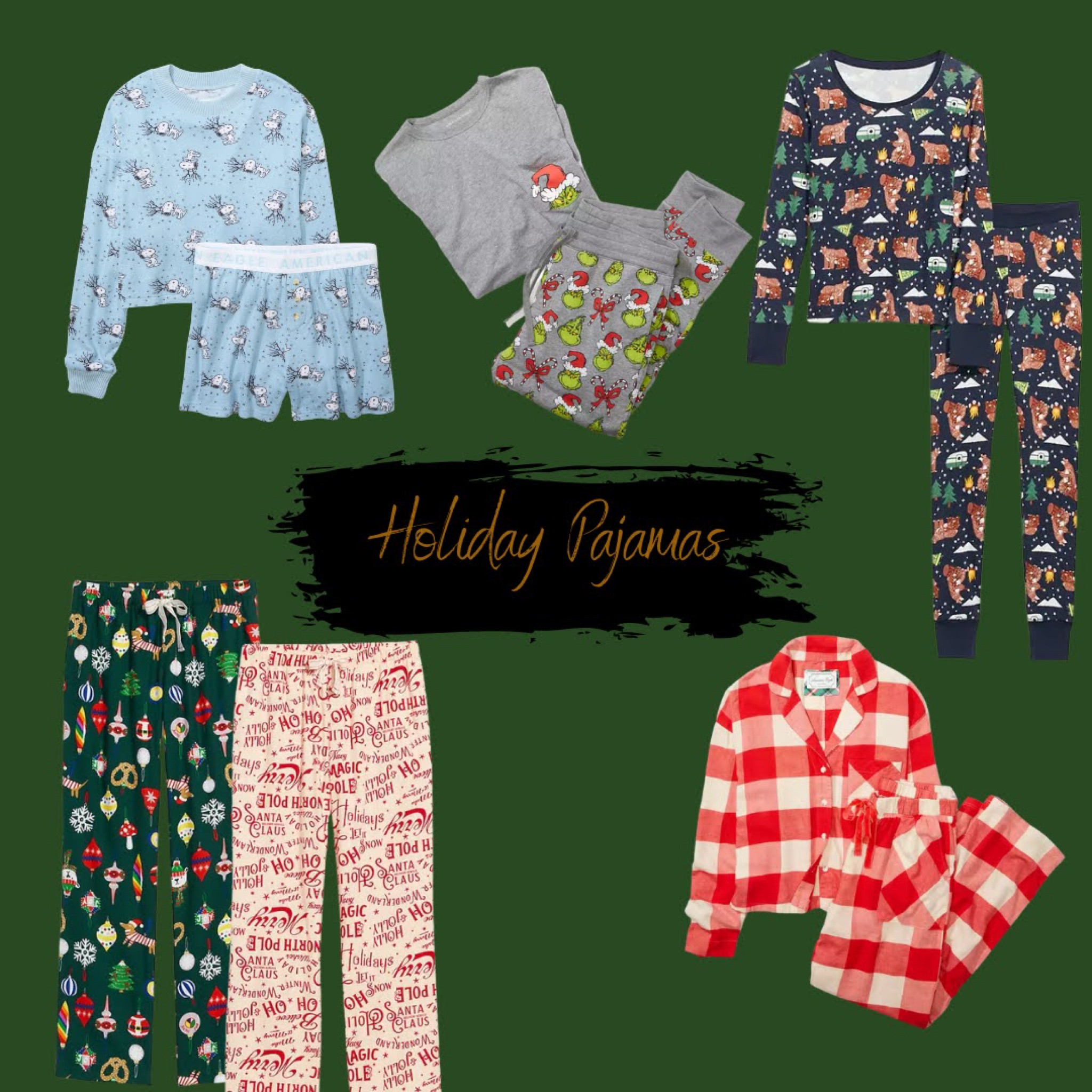 Ae discount christmas pajamas