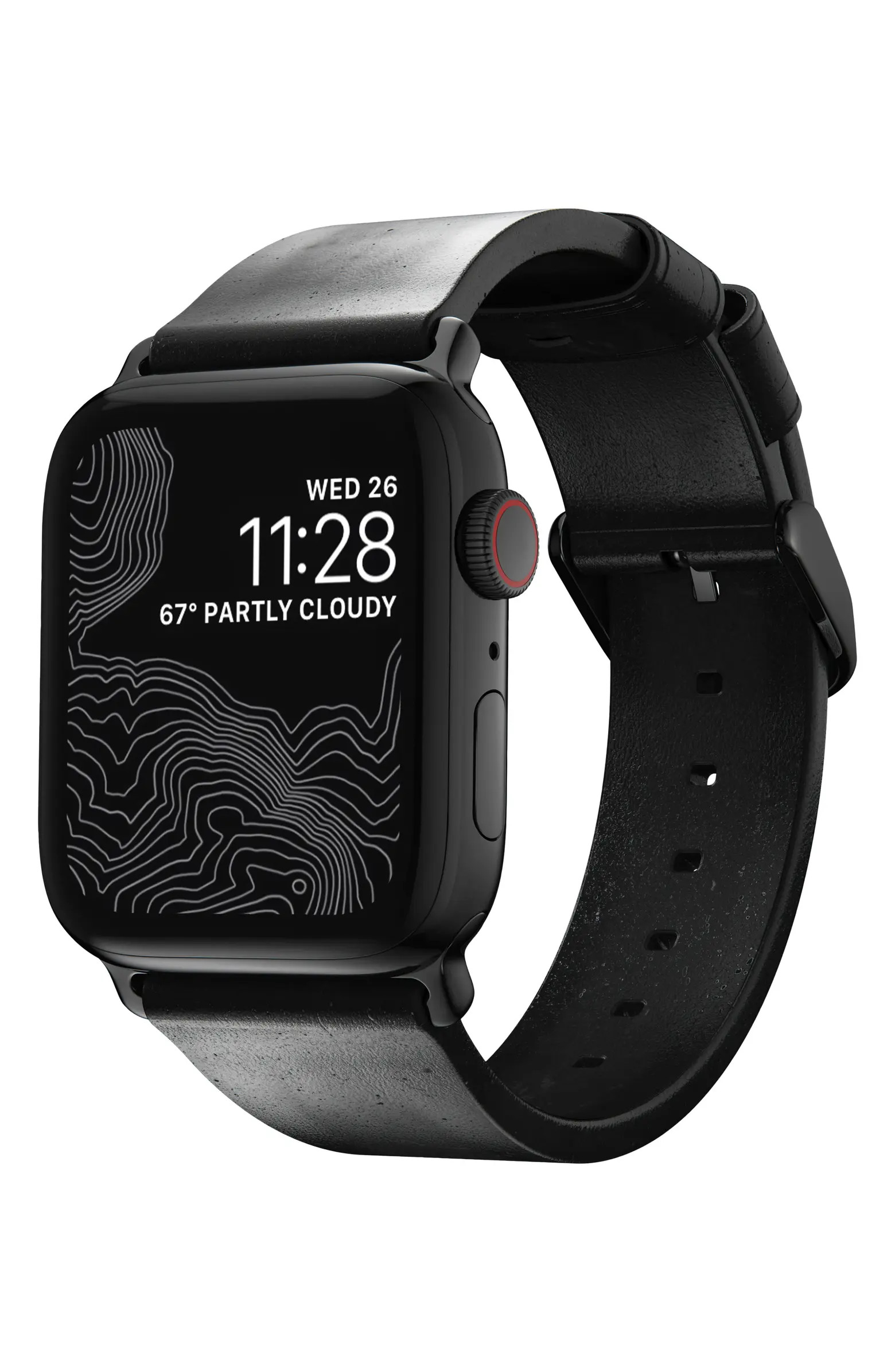 Modern Slim Leather Apple Watch® Strap | Nordstrom