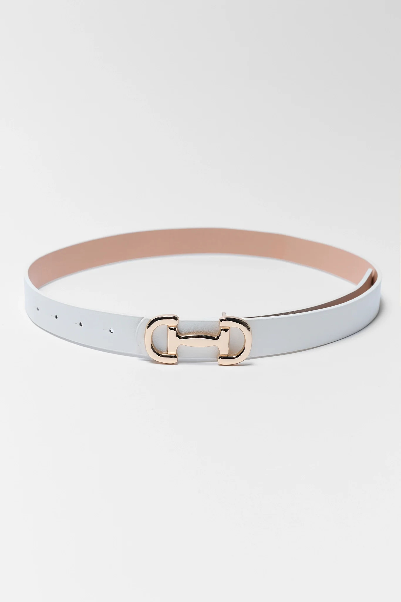 Hadley White Horse Bit Belt | Avara
