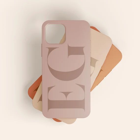 Personalized Initials Iphone Case Boho Iphone Case Custom | Etsy | Etsy (US)