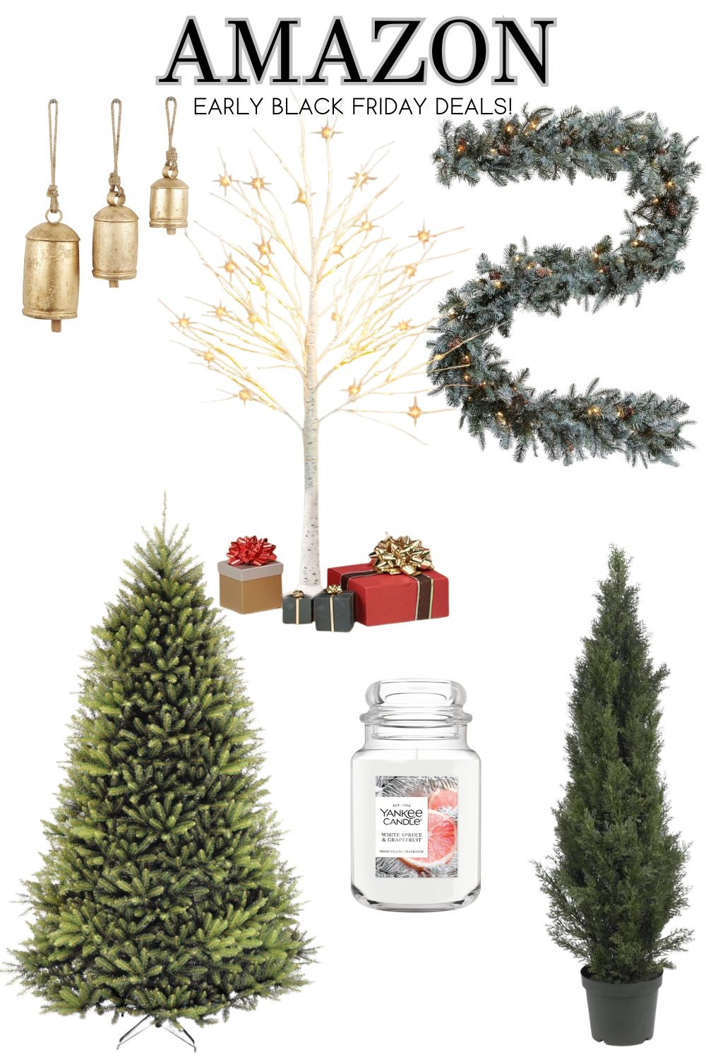 If you still haven't done your holiday decorating or you want to add a "few" more pieces, you can get all of these on sale right now on @Amazon! I've included the #1 best selling Christmas tree on @Amazon too!

#ad #founditonamazon #WinterFavorites2025 

 #LTKHoliday #LTKHome #LTKSaleAlert