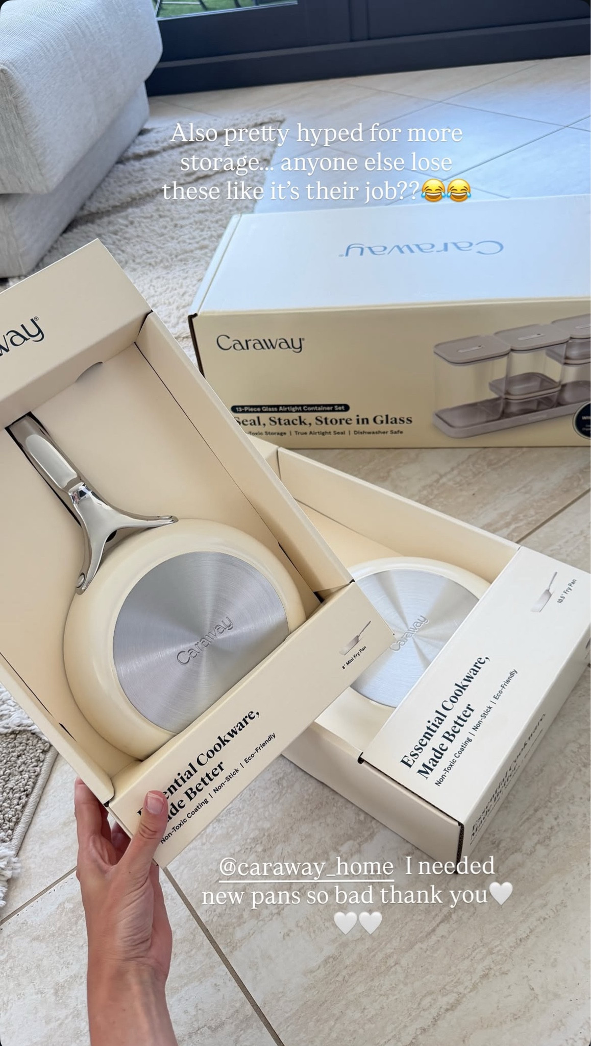 New cookware and food storage containers from @Caraway! Just what I needed!

#LTKHome #LTKdayinmylife #LTKfoodie
