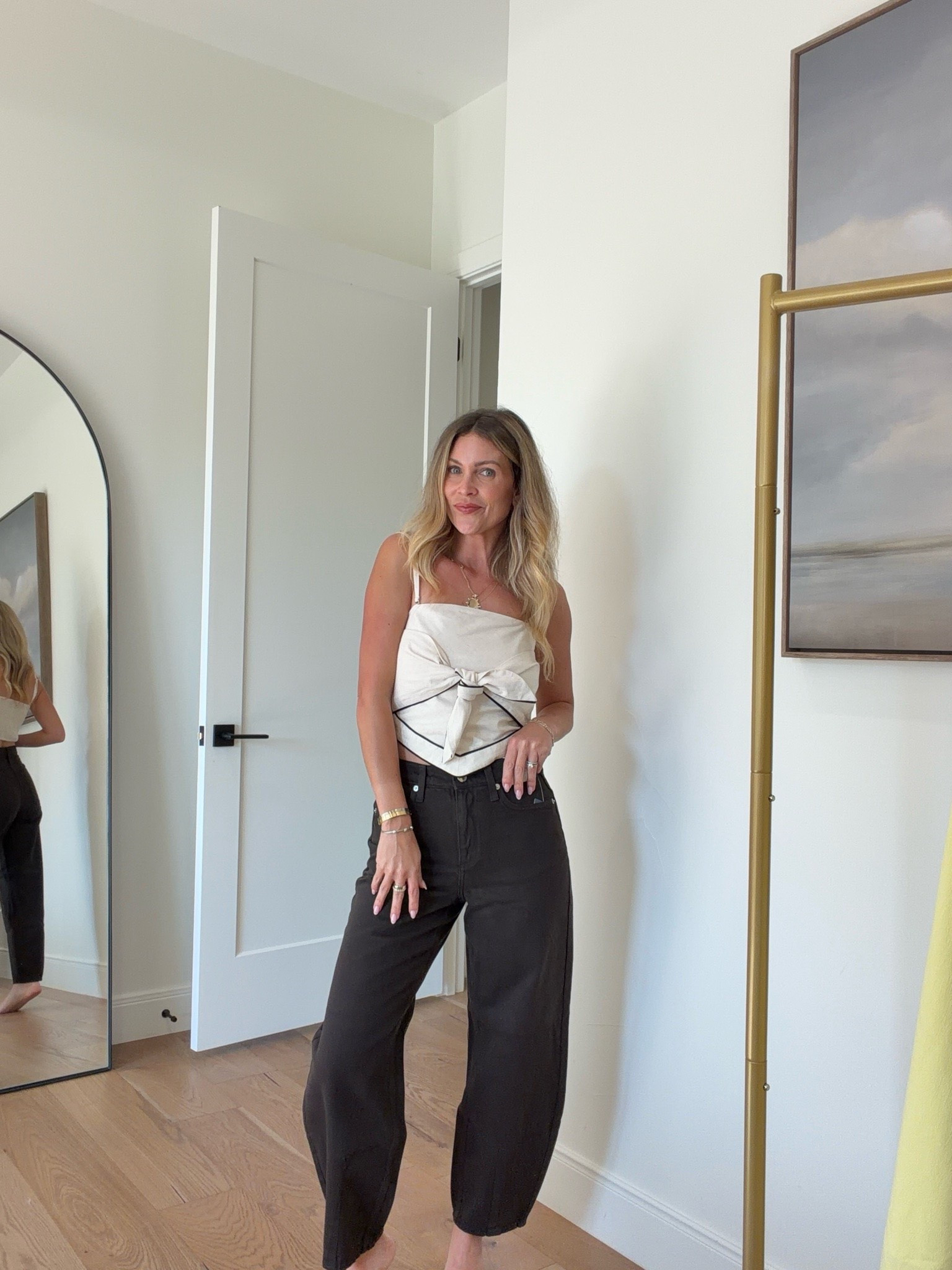 Love these new chocolate barrel jeans from Target! Perfect fall outfit for women

#LTKOver40 #LTKPetite