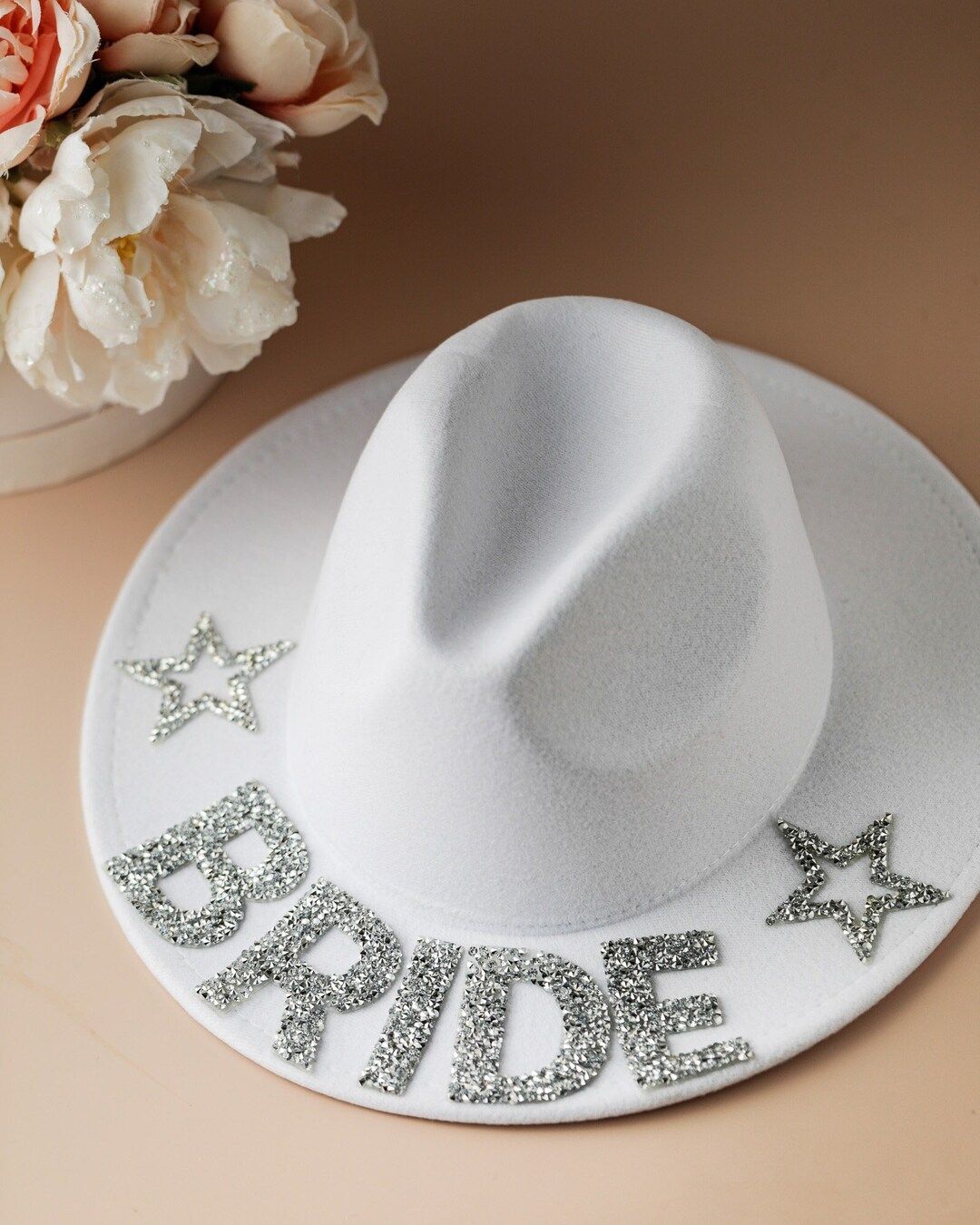 Honeymoon Bridal Shower Fedora Mrs Hat Bridal Shower Hats - Etsy | Etsy (US)