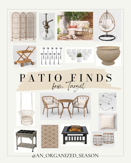 Check out these fabulous patio items from Target. Shop with An Organized Season!

#LTKSeasonal #LTKFind #LTKGiftGuide