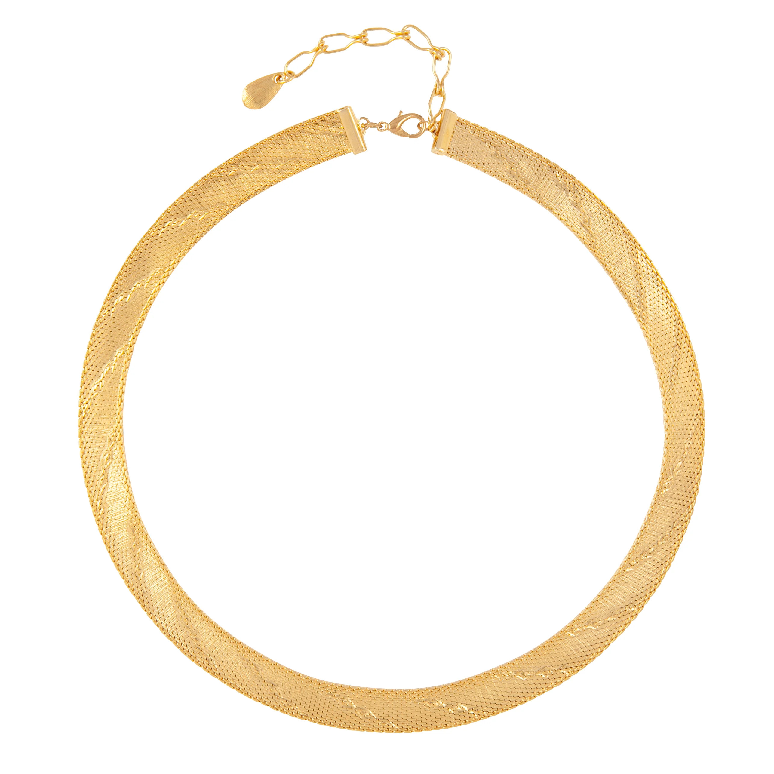 1980s Vintage Textured Collar Necklace | Susan Caplan