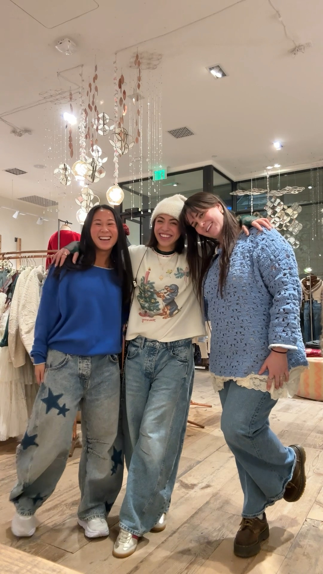 Wearing XS in the shirt and 26 in the jeans!

#LTKSeasonal #LTKootd #LTKHoliday