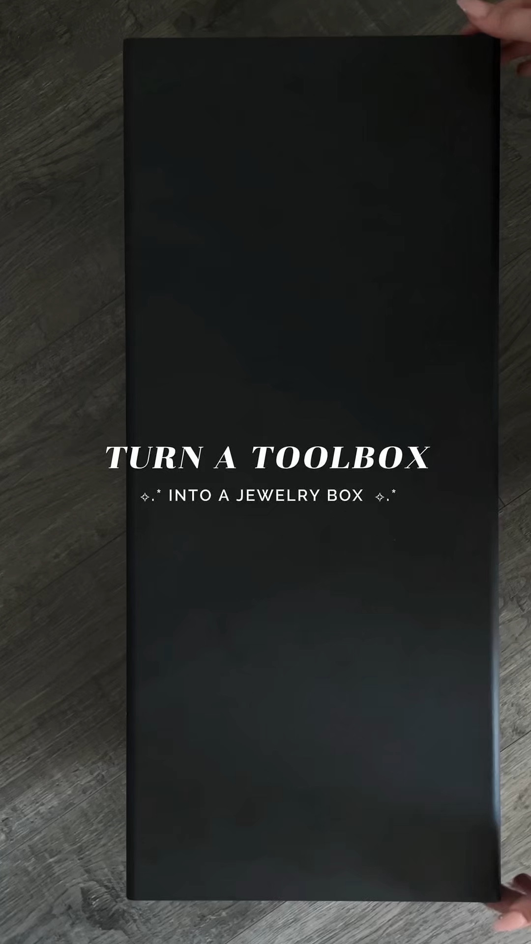 A tool box to a jewelry box. For big or expanding jewelry collections. I have a hard time finding ones that’ll fit everything in one place, look cool, and fit statement pieces. So I had this idea. Now it’s the best, spacious, storage jewelry box that you can personalize too 🥰 extra bonus: quiet drawers and a liner that protects jewelry from scratching/sliding!!  this will be my personality for the next 2 weeks #homedecor #amazonhome #jewelrybox #largejewelrybox #jewelryorganization #storageideas 

#LTKHome #LTKSaleAlert #LTKWatchNow