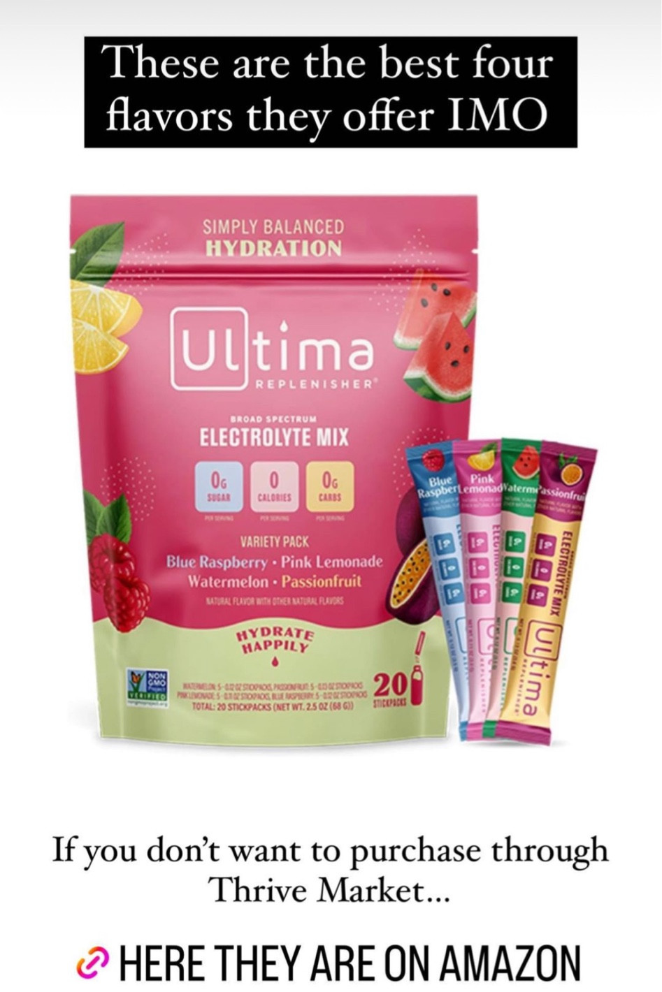My favorite electrolyte supplements  