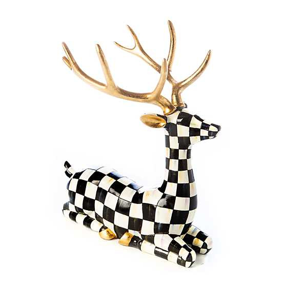 Checkmate Sitting Deer | MacKenzie-Childs