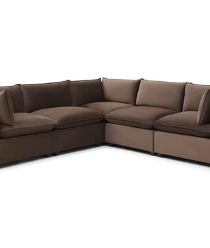 Luna Corner Sectional Modular Sectional - Cloud-Soft | Bellamia Collections