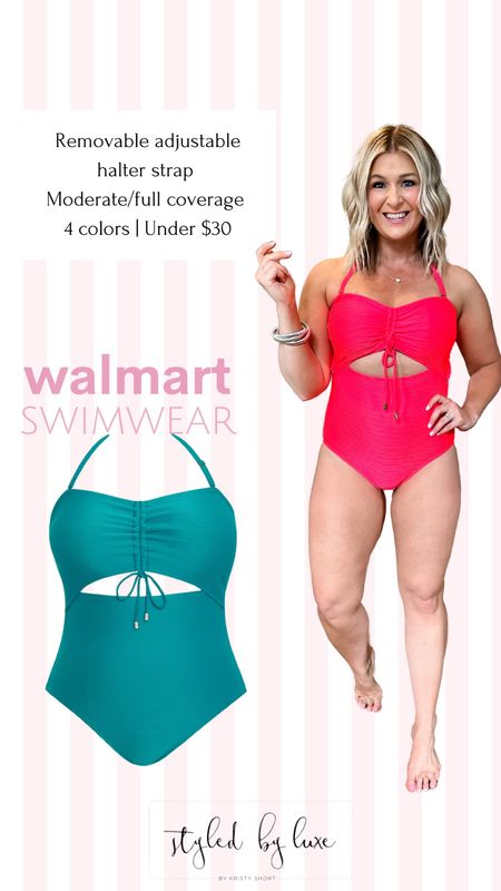 Another great find in the swimwear department at Walmart 

Wearing a medium 

#LTKStyleTip #LTKFindsUnder50 #LTKSeasonal